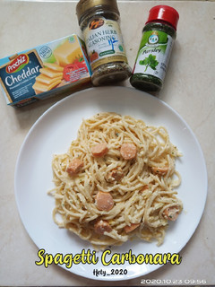 Foto resep Spaghetti Carbonara 🍝