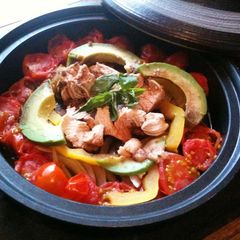 A picture of Balsamic Vinegar + Mint Flavoured Tagine.