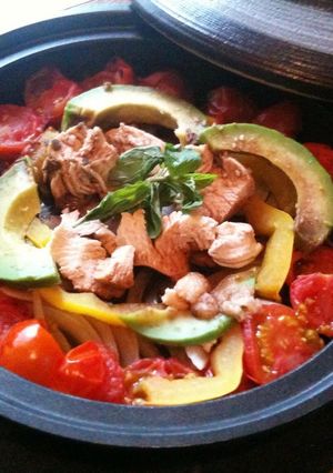 A picture of Balsamic Vinegar + Mint Flavoured Tagine.