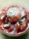 Grenadine Fruit Sundae