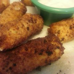 A picture of Yummy Mozzarella Sticks.