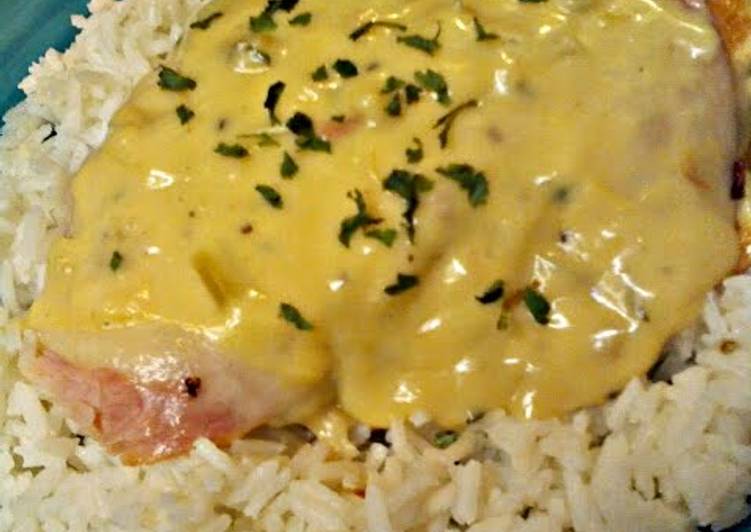 Recipe of Perfect Ham and Swiss Skillet Chicken