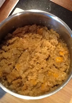 A picture of Curry Coconut Quinoa.