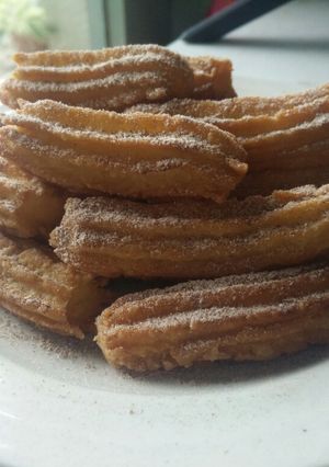 Foto resep Churros Enak Simple