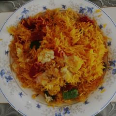A picture of Zarda / Meethe Chawal.