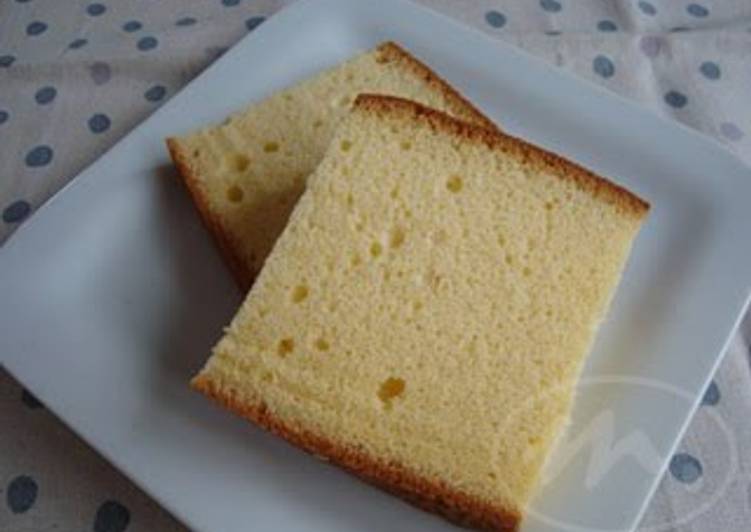 Simple Way to Make Homemade Castella Cake