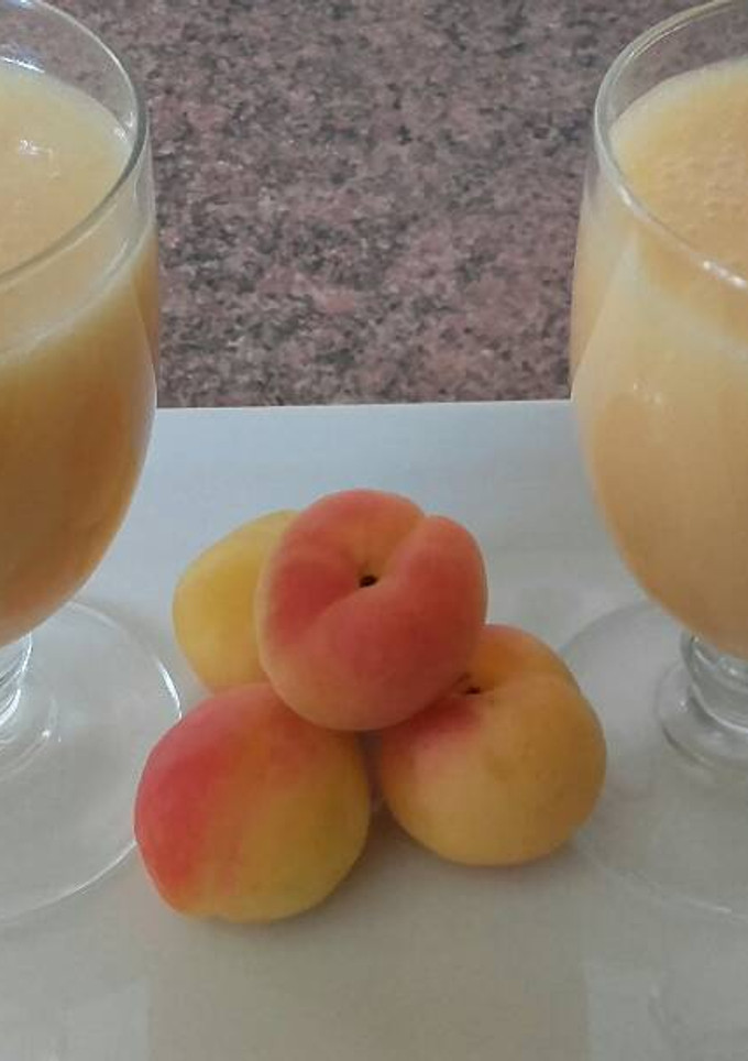 Una foto de Batido de albaricoque en unos minutos Comida de Marruecos