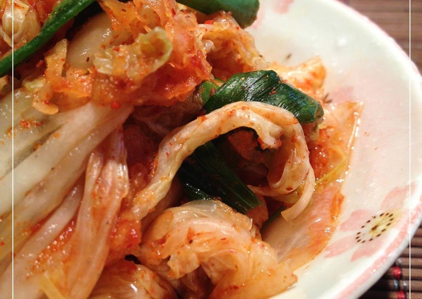 Flavour of Korea: Simple Homemade Kimchi