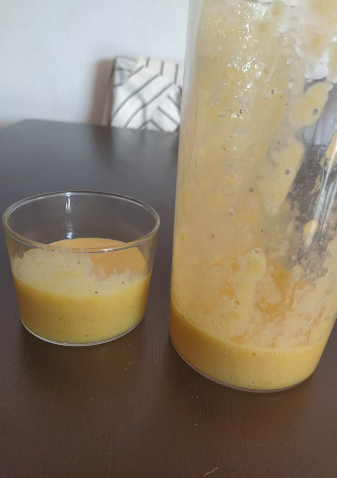 Una foto de Smoothie de plátano