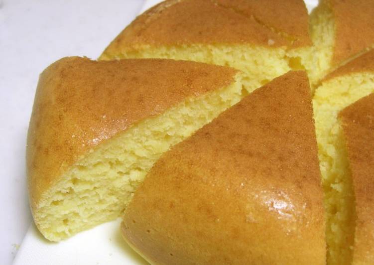 Recipe of Super Quick Homemade Easy Tofu Chiffon Cake Made in a Rice Cooker
