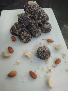 A picture of Choco-Biki Balls (No Cooking).
