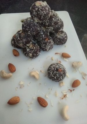 A picture of Choco-Biki Balls (No Cooking).