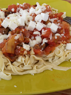 A picture of Eggplant sauce.