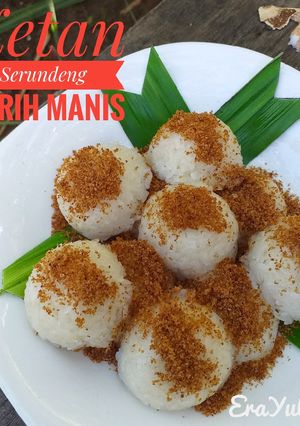 Foto resep Ketan Serundeng Gurih Manis🍚🥥