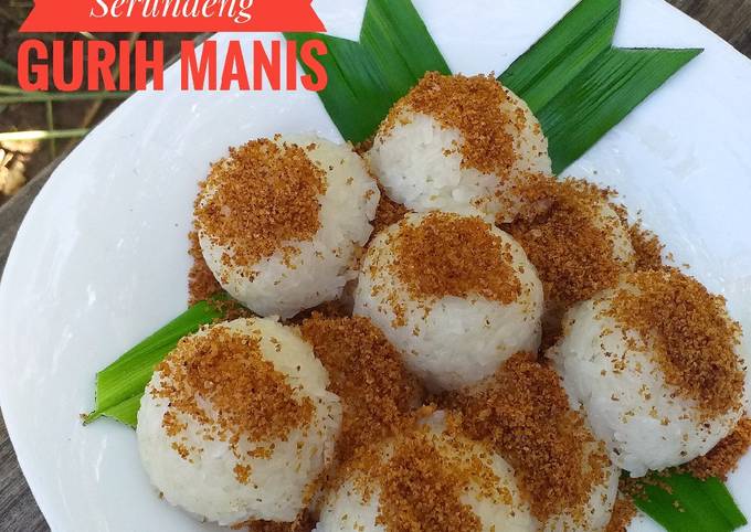 Anti Ribet, Bikin Ketan Serundeng Gurih Manis🍚🥥 Enak Terbaru