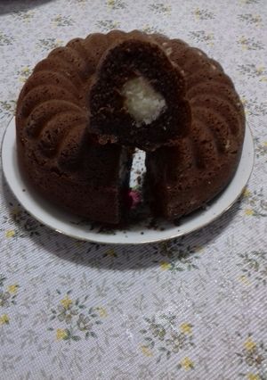 عکسی از دستور کیک نارگیلی خوشمزه