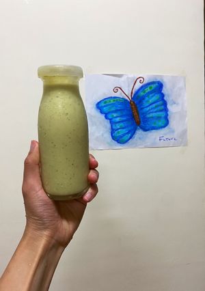酪梨牛奶 的食譜成品照片