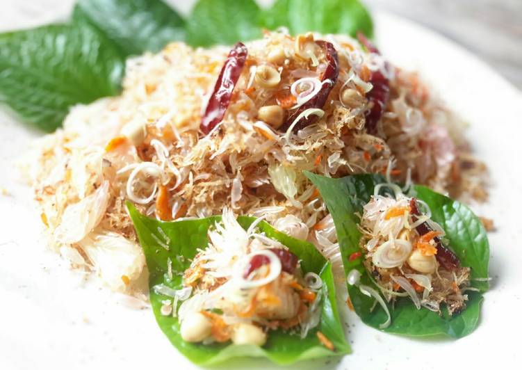 How to Prepare Homemade Mieang Baa-O / Pomelo Salad