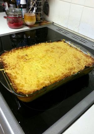 A picture of broccoli bake.