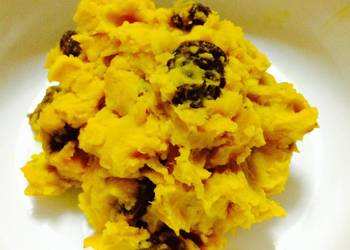 Latest Recipe Easy Sweet Kabocha  Raisin Salad Delicious Steady Latest Recipe Easy Sweet Kabocha  Raisin Salad Delicious Steady