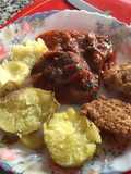 Lengua en salsa