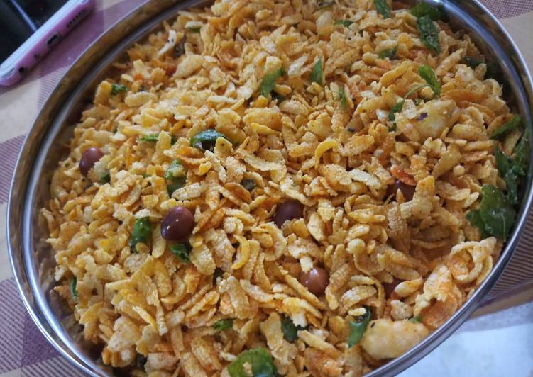 Recipe of Favorite Poha makhana namkeen