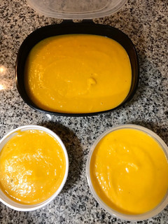 Una foto de Crema de calabaza