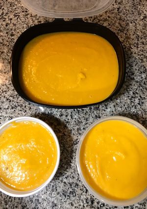 Una foto de Crema de calabaza