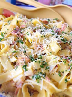 A picture of Pasta Carbonara.