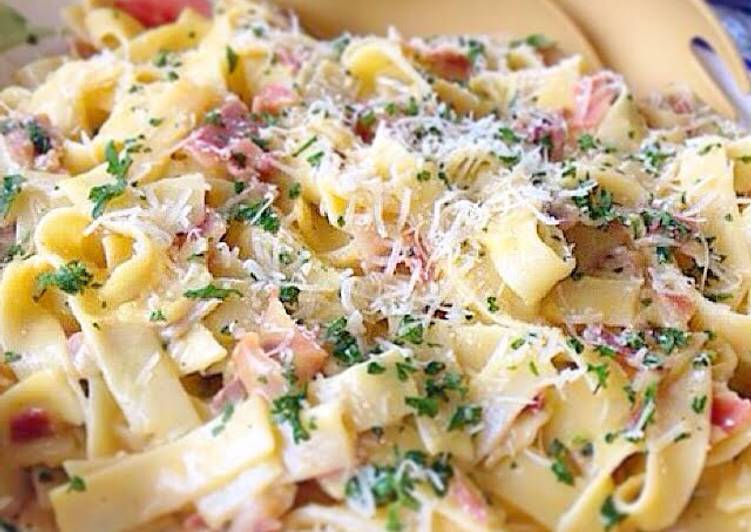 Recipe of Ultimate Pasta Carbonara