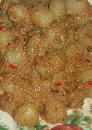 Foto resep Cilok bumbu kacang