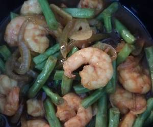 Resep Baru Tumis Udang Buncis Sedap Nikmat