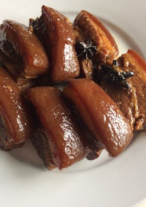 Foto resep Hong shao rou (braised pork belly)