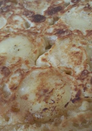 A picture of Reeses-Banana Pancakes.