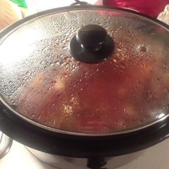 A picture of Crockpot Venison Veg Soup.