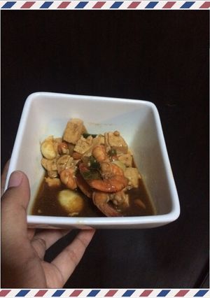 Foto resep Udang tahu saos tiram