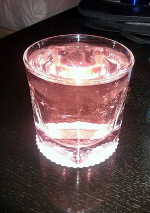 A picture of Watermelon martini (tini time!).