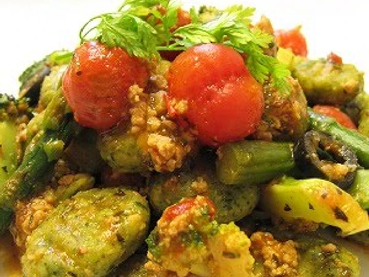 Recipe Okara Gnocchi with Tomato and Basil Sauce the So Delicious Appealing