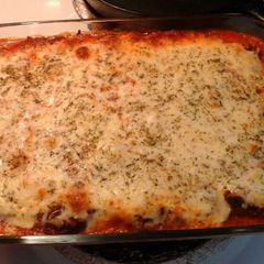A picture of Zucchini Noodle Lasagna.