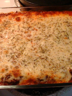 A picture of Zucchini Noodle Lasagna.