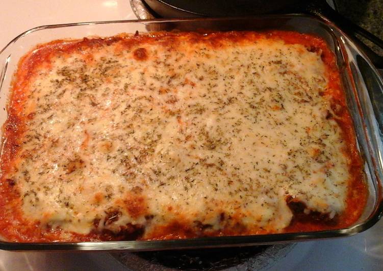 Recipe of Quick Zucchini Noodle Lasagna