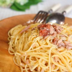 A picture of Tuna and Umeboshi Pasta.
