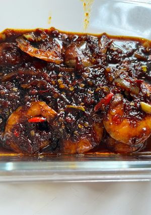 Foto resep Udang Kecap Pedas