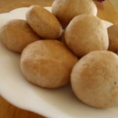 A picture of Mock Scones with Tofu and Pancake Mix For Dieters.