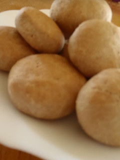 A picture of Mock Scones with Tofu and Pancake Mix For Dieters.