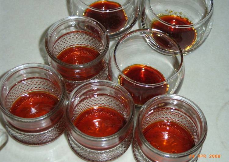 Recipe of Ultimate Easy Caramel Sauce for Custard Flans