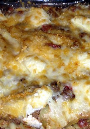 A picture of One Skillet Lasagna.