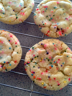 A picture of Sprinkles n Cake Sugar Cookies.