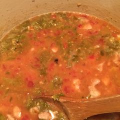 A picture of New Mexico Style Green Chile.