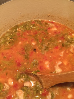 A picture of New Mexico Style Green Chile.